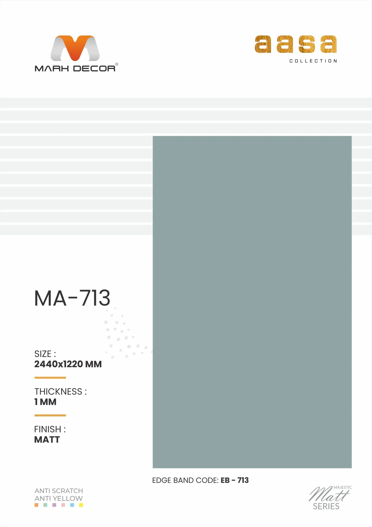 MA-713 AASA Panel Design